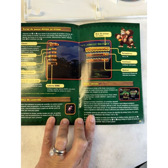 Nintendo Donkey Kong Country Returns (Nintendo Wii, 2010) Complete. Tested - Picture 6 of 9